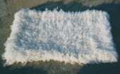 Mum's latch hook wool rug